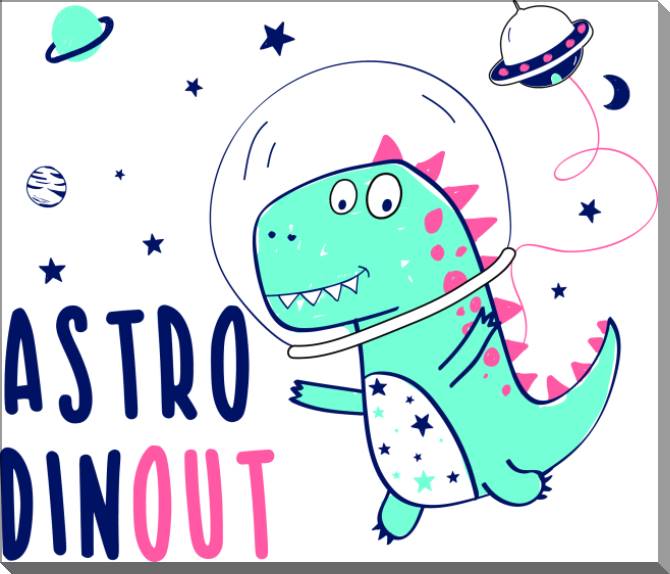 Картины на пластике, пеноркартоне Series inscription and animals hand графика_6