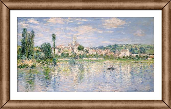 Картины в рамке, багете Vétheuil in summer (Claude Monet)