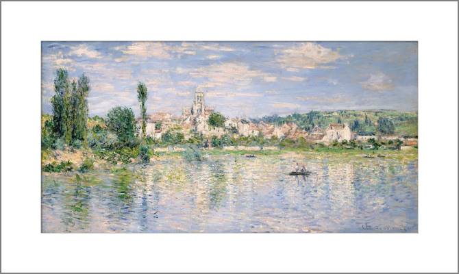 Купить и печать на заказ Картины, фото с паспарту Ветёй летом