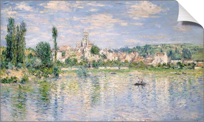 Картины на холсте Vétheuil in summer (Claude Monet)
