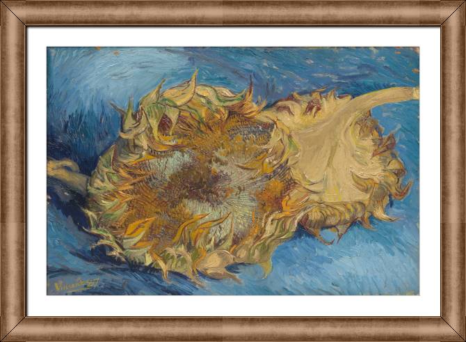 Картины в рамке, багете Sunflowers (Vincent van Gogh)
