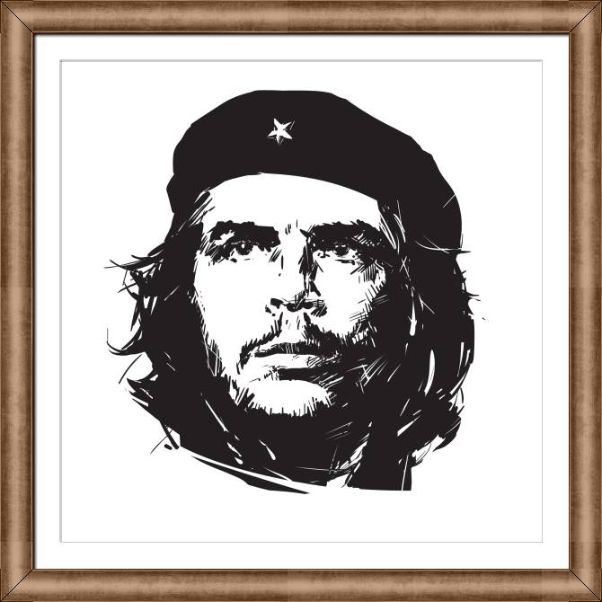 Картины в рамке, багете Ernesto Che Guevara