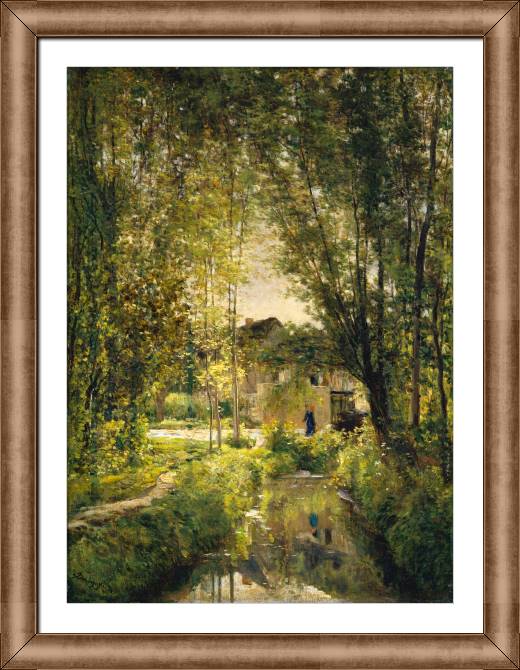 Картины в рамке, багете Sunny day (Charles-Francois Daubigny)