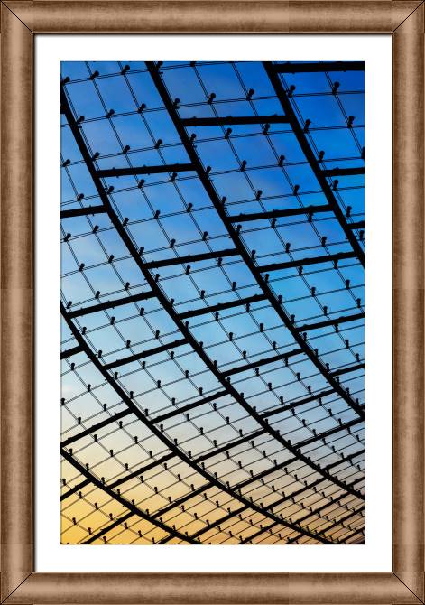 Картины в рамке, багете Modern glass facade