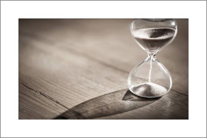 Paintings, photos from Passepartout Hourglass Sepia