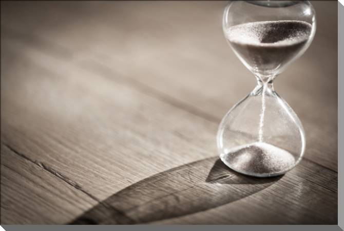 Купить и печать на заказ Картины на пластике, пеноркартоне Песочные часы сепия