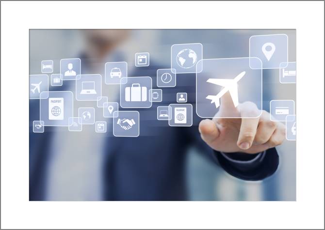 Paintings, photos from Passepartout The concept of a business trip