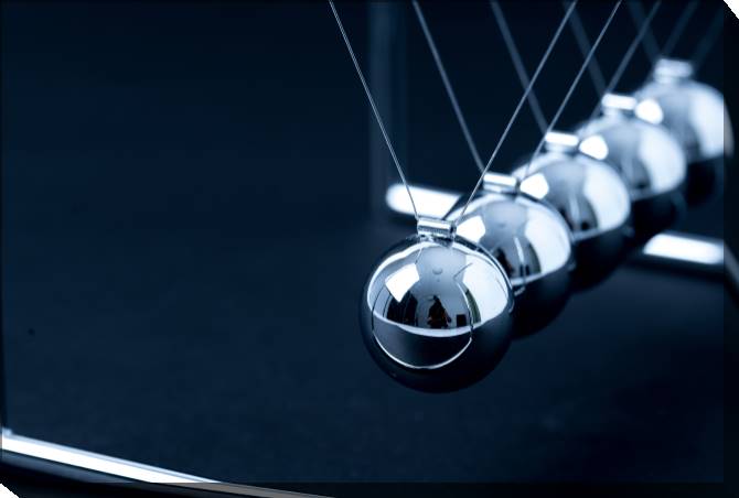 Paintings on canvas Balls Newton