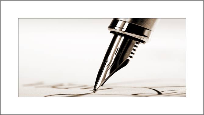 Картины, фото с паспарту Pen