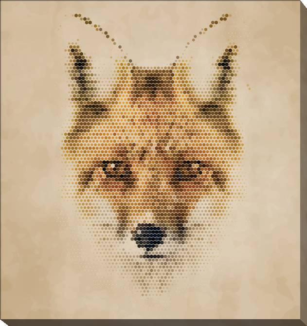 Купить и печать на заказ Картины на холсте Лиса