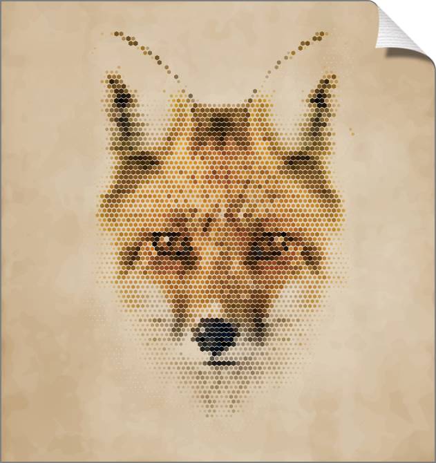 Купить и печать на заказ Картины на холсте Лиса