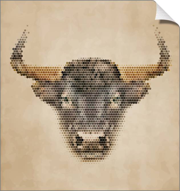 Купить и печать на заказ Картины на холсте Буйвол