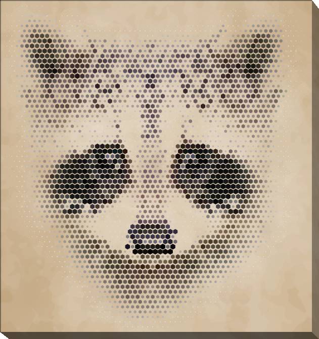 Купить и печать на заказ Картины на холсте Енот