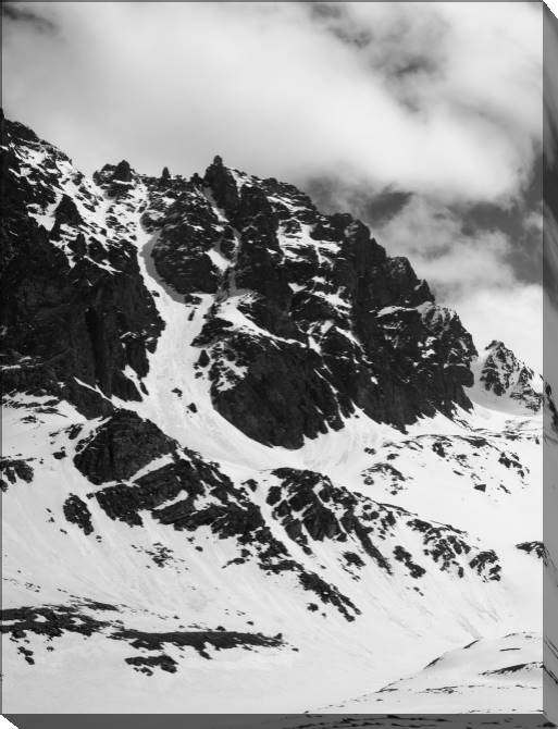 Paintings on canvas Snowy mountains
