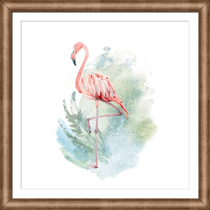 Framed and baguette paintings The animals series watercolor иллюстрации_3