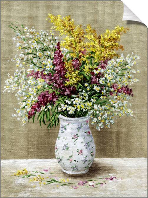 Картины на холсте Series bouquet in classic стиле_3