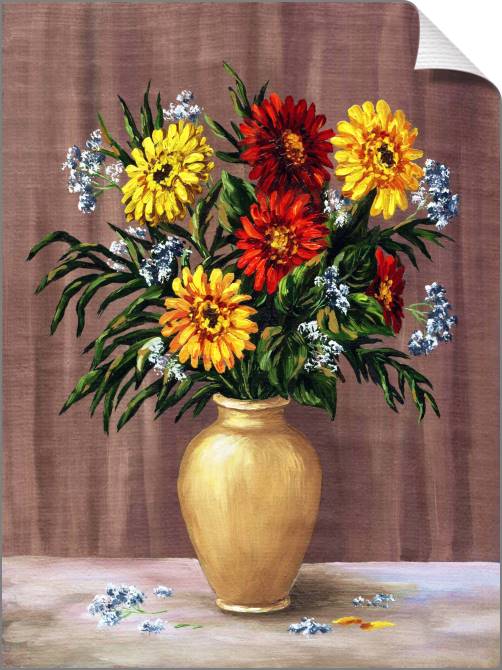 Картины на холсте Series bouquet in classic стиле_5