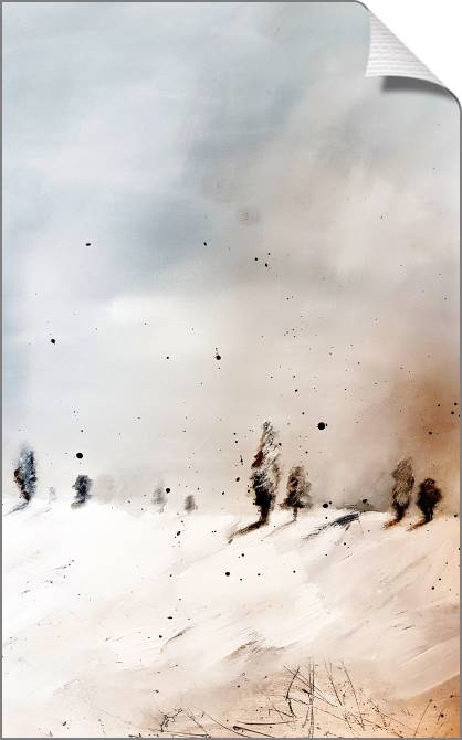 Купить и печать на заказ Картины на холсте Абстрактный пейзаж