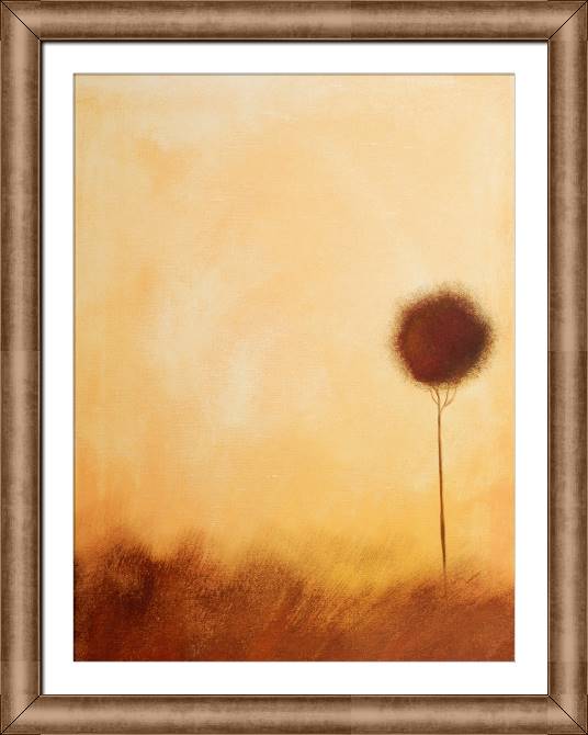 Купить и печать на заказ Картины в рамке, багете Воздушное абстрактное дерево