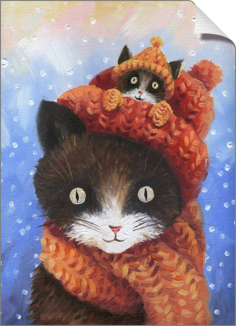 Купить и печать на заказ Картины на холсте Серия иллюстрация из сказок 1