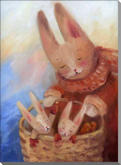 Купить и печать на заказ Картины на пластике, пеноркартоне Серия иллюстрация из сказок 3