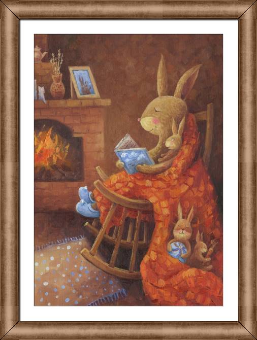 Купить и печать на заказ Картины в рамке, багете Серия иллюстрация из сказок 4