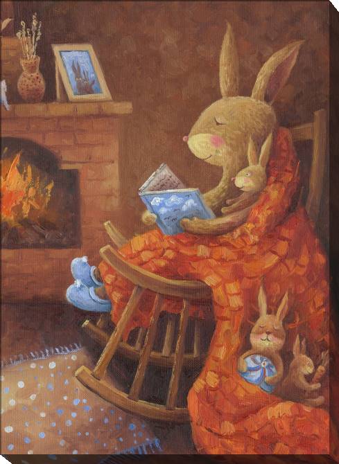 Купить и печать на заказ Картины на холсте Серия иллюстрация из сказок 4