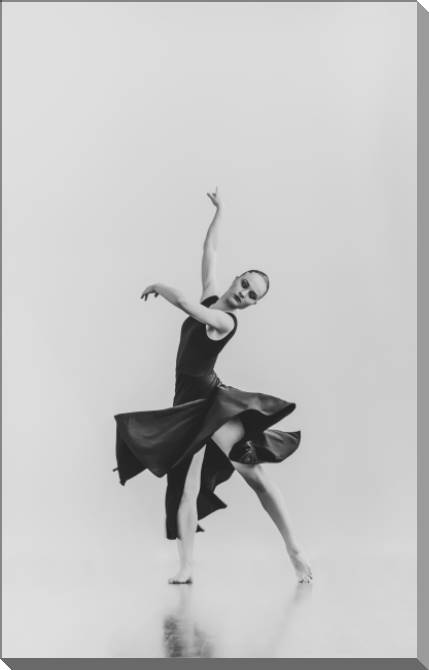 Купить и печать на заказ Картины на пластике, пеноркартоне Изящная танцовщица