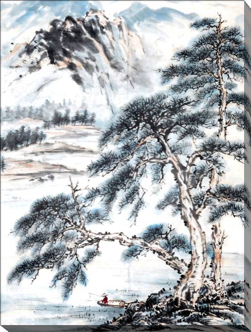 Paintings on canvas Chinese painting landscape