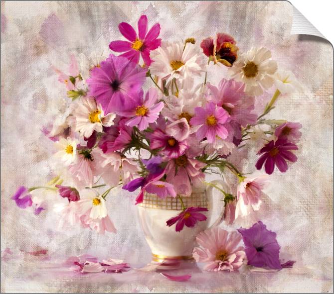 Картины на холсте Pink bouquet