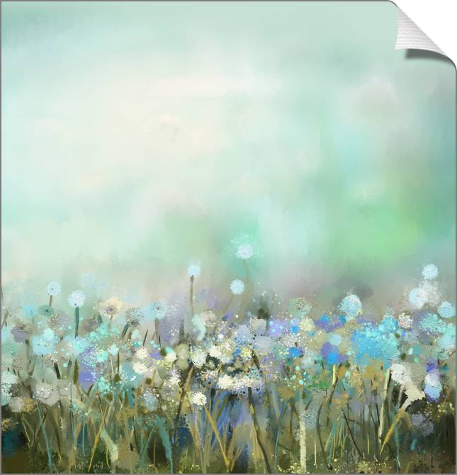 Купить и печать на заказ Картины на холсте Полевые цветы