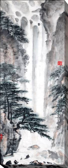 Купить и печать на заказ Картины Китайская пейзажная живопись