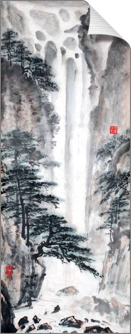 Купить и печать на заказ Картины на холсте Китайская пейзажная живопись