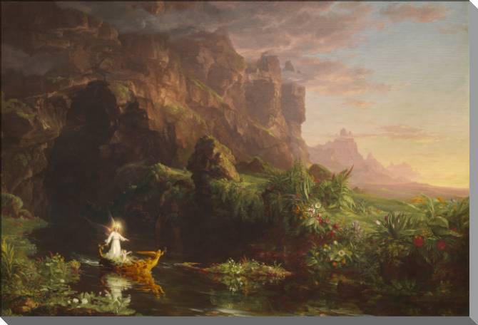 Купить и печать на заказ Картины на пластике, пеноркартоне Путешествие жизни: детство