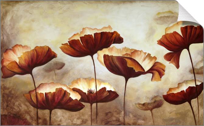 Paintings on canvas Poppies painting
