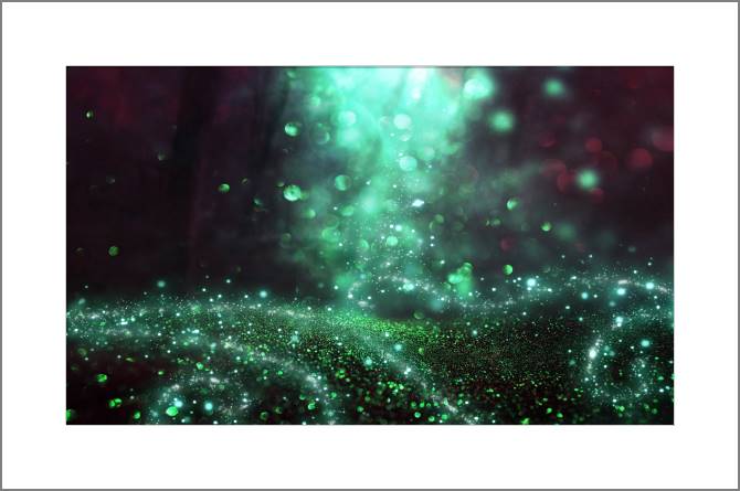 Paintings, photos from Passepartout Magic sparkle