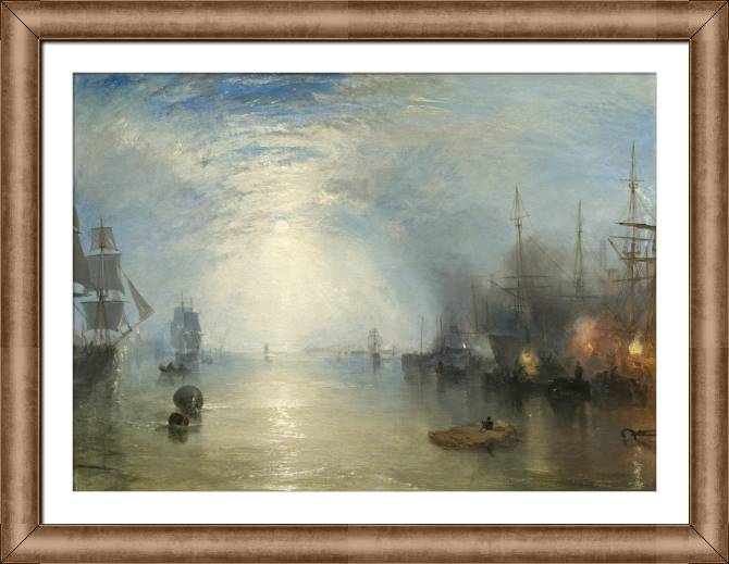 Картины в рамке, багете Moonlight (William Turner)