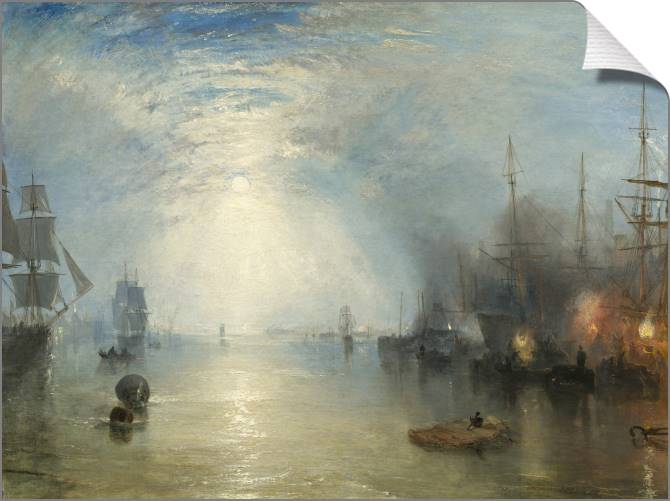 Картины на холсте Moonlight (William Turner)