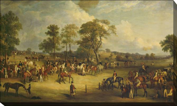 Картины на холсте Race in Heaton Park (John Ferneley)