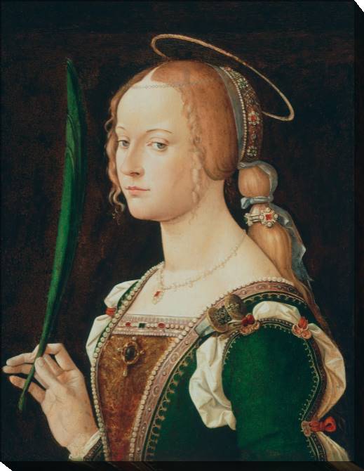 Картины на холсте Saint Justina of Padua (Bartolomeo Montagna)