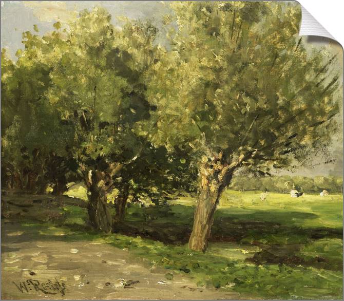 Купить и печать на заказ Картины на холсте Ивы 