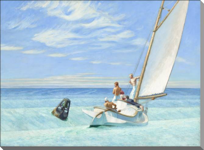 Купить и печать на заказ Картины на пластике, пеноркартоне Донные волны