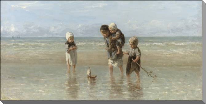 Купить и печать на заказ Картины на пластике, пеноркартоне Дети моря