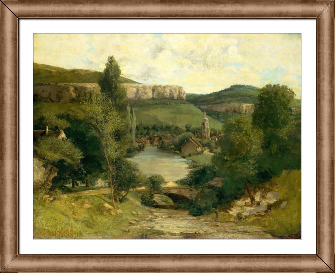 Купить и печать на заказ Картины в рамке, багете Вид Орнана