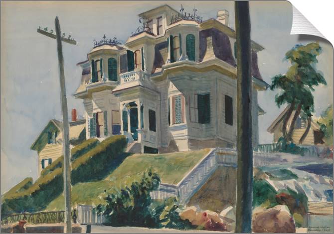 Купить и печать на заказ Картины на холсте Дом Хаскелла