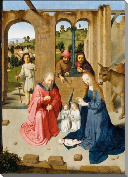 Купить и печать на заказ Картины на пластике, пеноркартоне Рождение