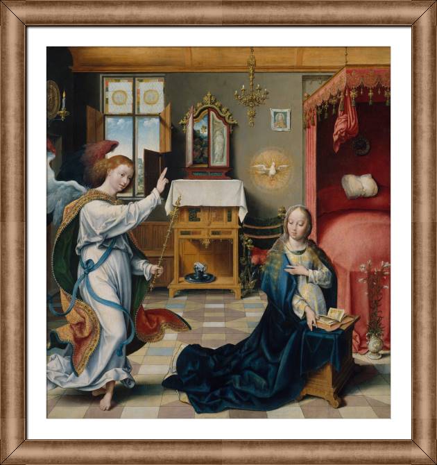 Купить и печать на заказ Картины в рамке, багете Благовещение