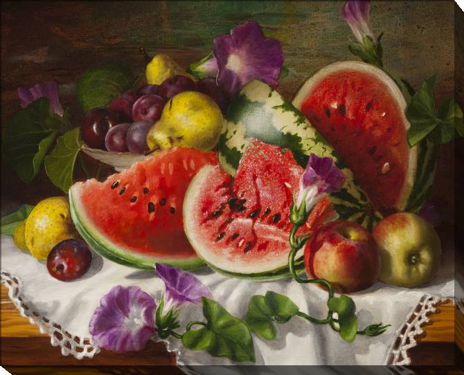 Paintings on canvas Still life with watermelon