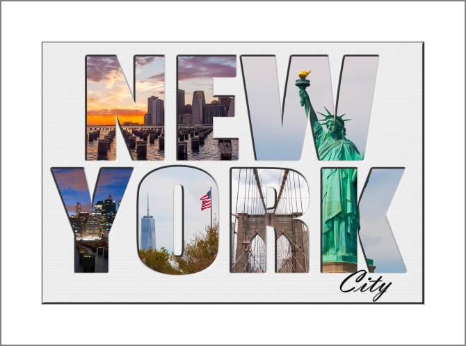 Купить и печать на заказ Картины New York