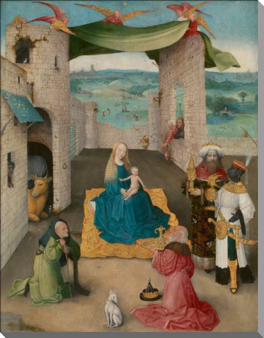 Купить и печать на заказ Картины на пластике, пеноркартоне Поклонение волхвов